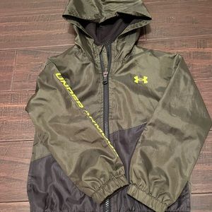 Boys Under Armour rain jacket